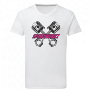 T-Shirt „Piston“ weiß