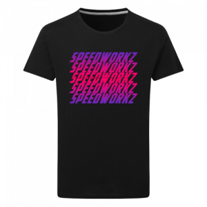 T-Shirt „Coloring“ schwarz