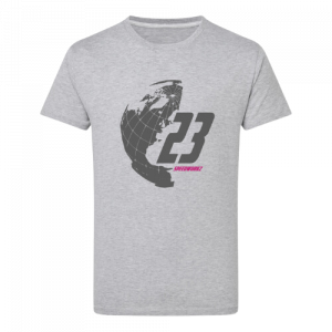 T-Shirt „Around the World“ grau